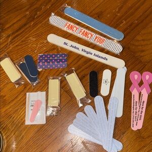 BUNCH Assorted Nail Files and Emery Boards teen slumber party sleepover salon